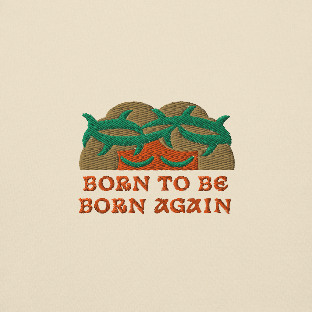 BORN TO BE BORN AGAIN Unisex Hoodie